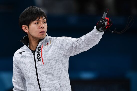 2018 Winter Olympics. Curling. Men. Day Five
