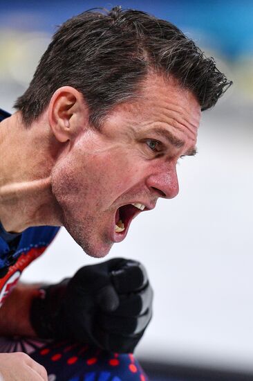 2018 Winter Olympics. Curling. Men. Day Five