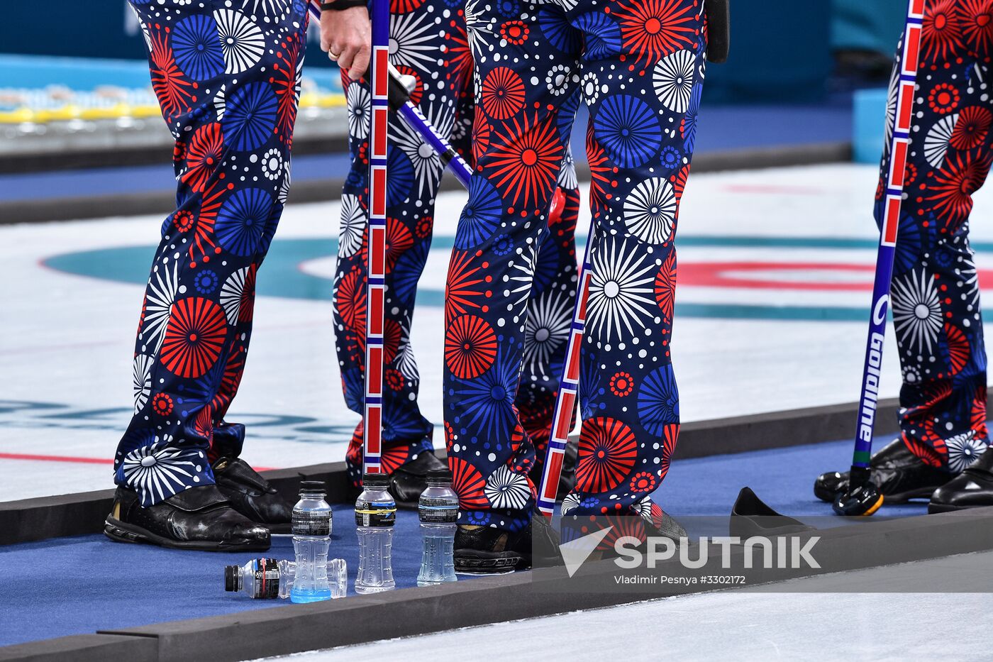 2018 Winter Olympics. Curling. Men. Day Five
