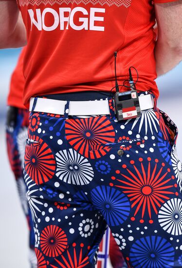 2018 Winter Olympics. Curling. Men. Day Five