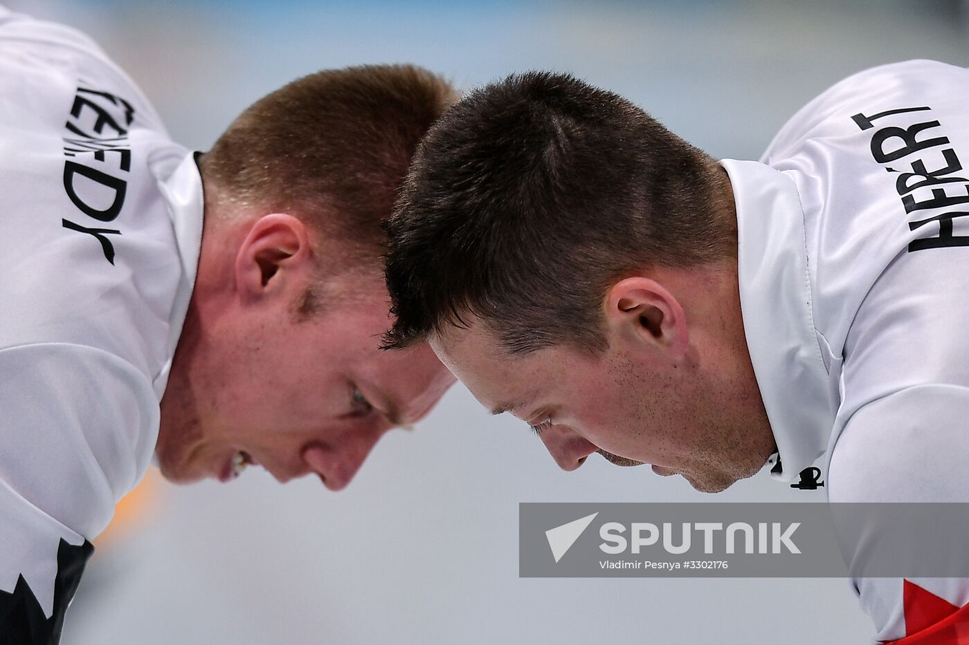 2018 Winter Olympics. Curling. Men. Day Five