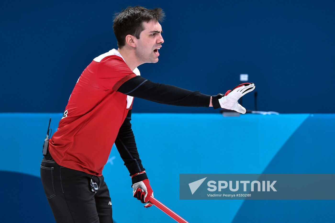 2018 Winter Olympics. Curling. Men. Day Five