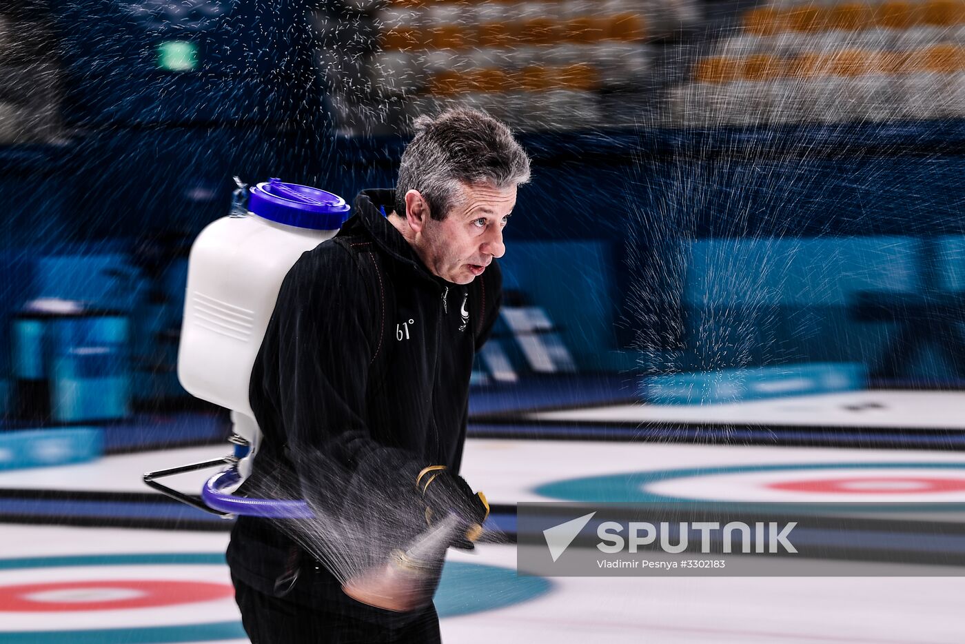 2018 Winter Olympics. Curling. Men. Day Five