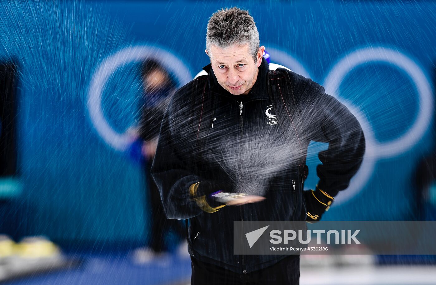 2018 Winter Olympics. Curling. Men. Day Five