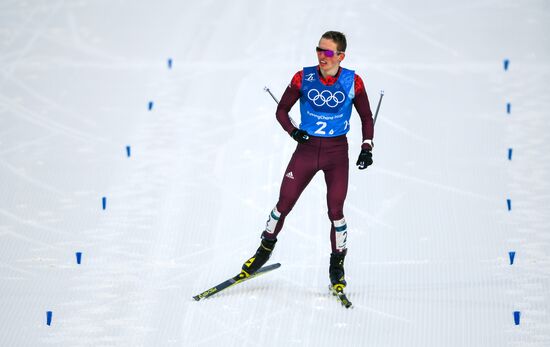 2018 Winter Olympics. Cross-country skiing. Men. Relay
