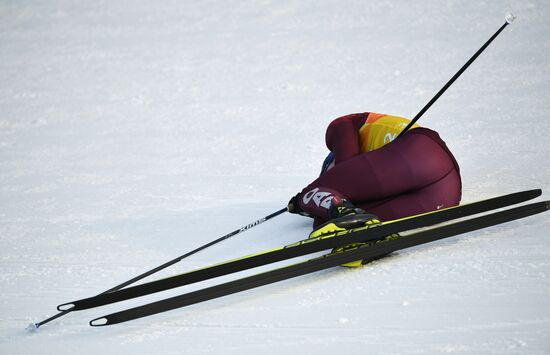 2018 Winter Olympics. Cross-country skiing. Men. Relay