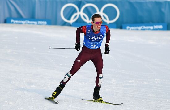 2018 Winter Olympics. Cross-country skiing. Men. Relay