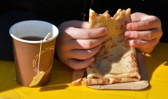 Celebration of Maslenitsa in Russian regions