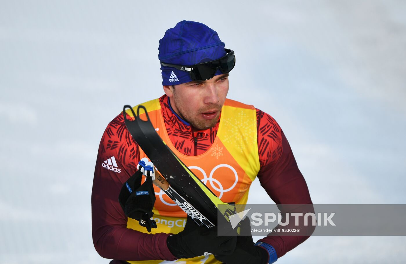2018 Winter Olympics. Cross-country skiing. Men. Relay