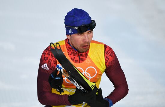 2018 Winter Olympics. Cross-country skiing. Men. Relay