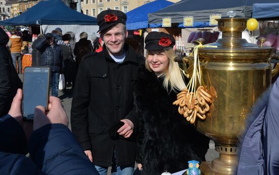 Celebration of Maslenitsa in Russian regions