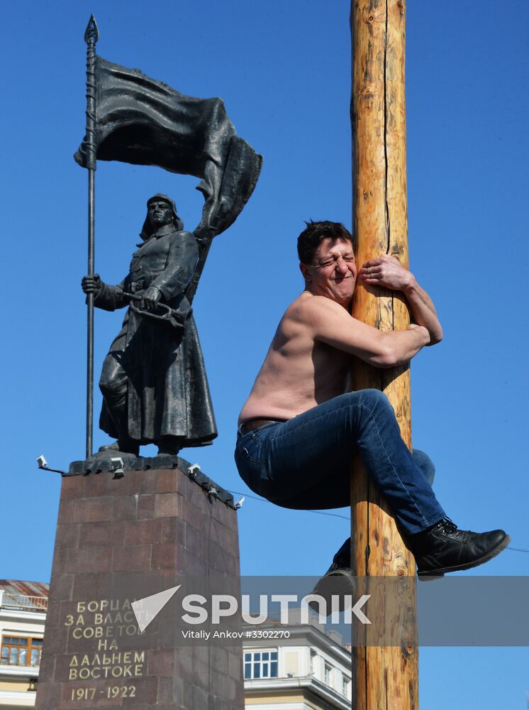 Celebration of Maslenitsa in Russian regions