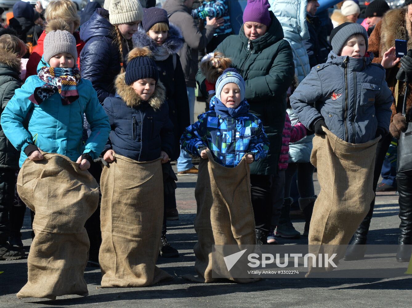 Celebration of Maslenitsa in Russian regions