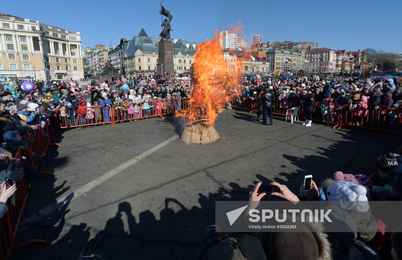 Celebration of Maslenitsa in Russian regions