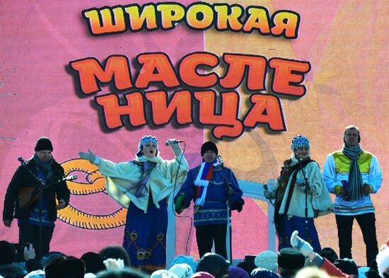 Celebration of Maslenitsa in Russian regions