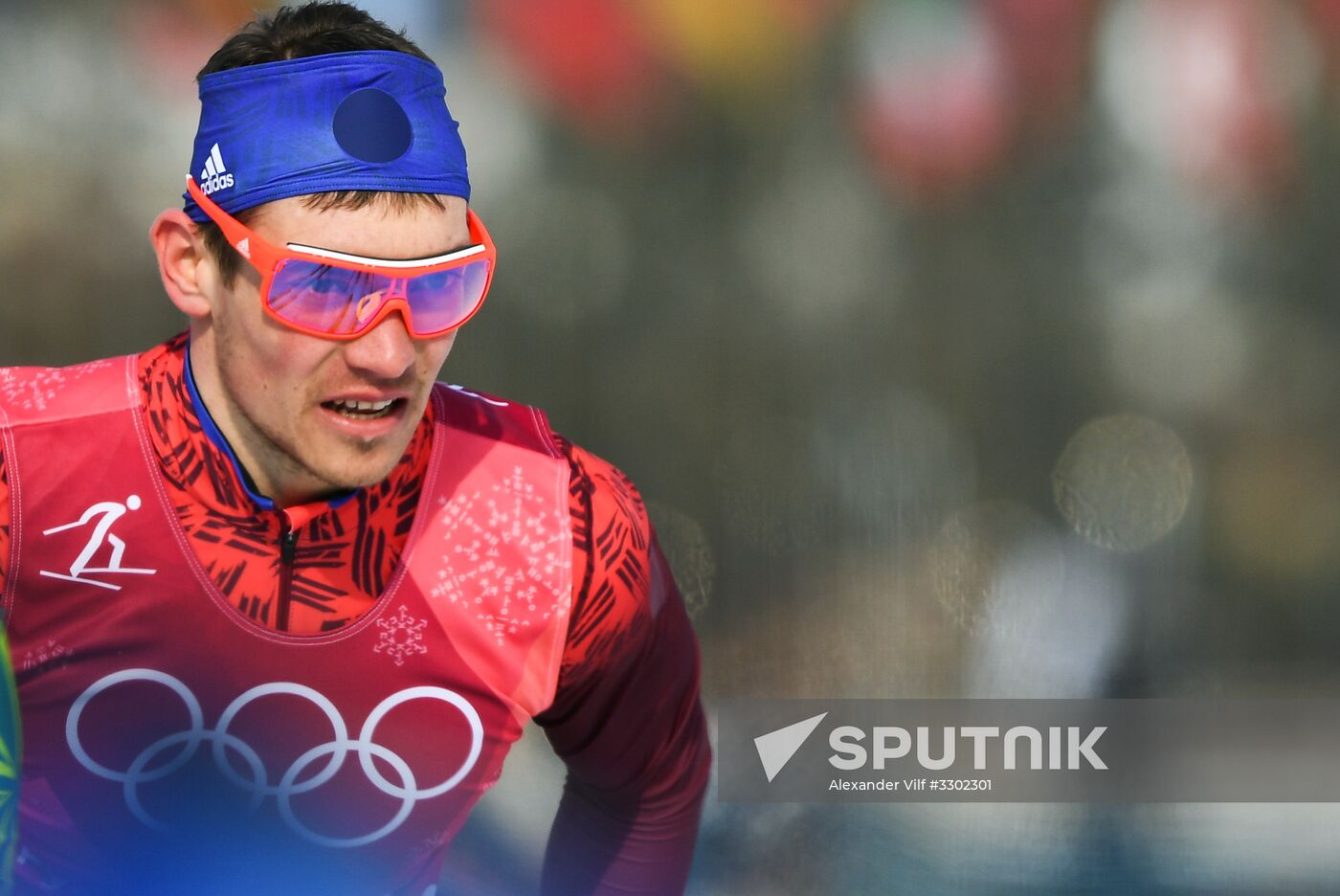 2018 Winter Olympics. Cross-country skiing. Men. Relay