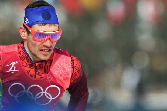 2018 Winter Olympics. Cross-country skiing. Men. Relay