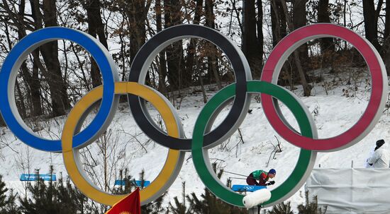 2018 Winter Olympics. Cross-country skiing. Men. Relay