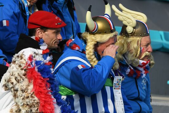 2018 Winter Olympics. Cross-country skiing. Men. Relay