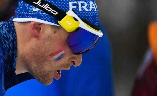 2018 Winter Olympics. Cross-country skiing. Men. Relay