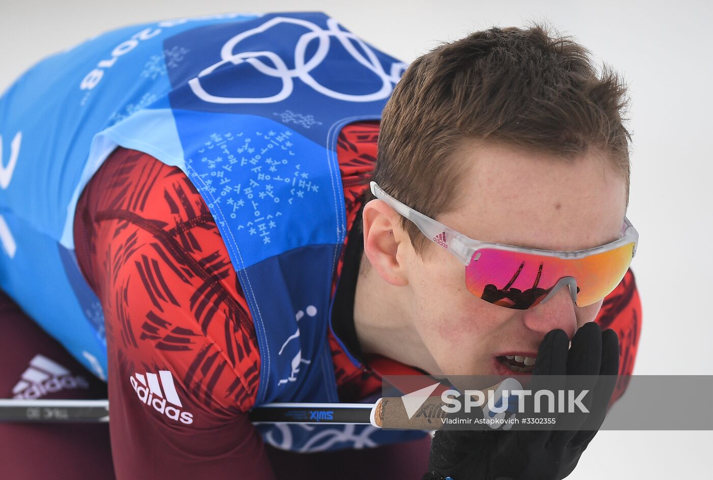 2018 Winter Olympics. Cross-country skiing. Men. Relay