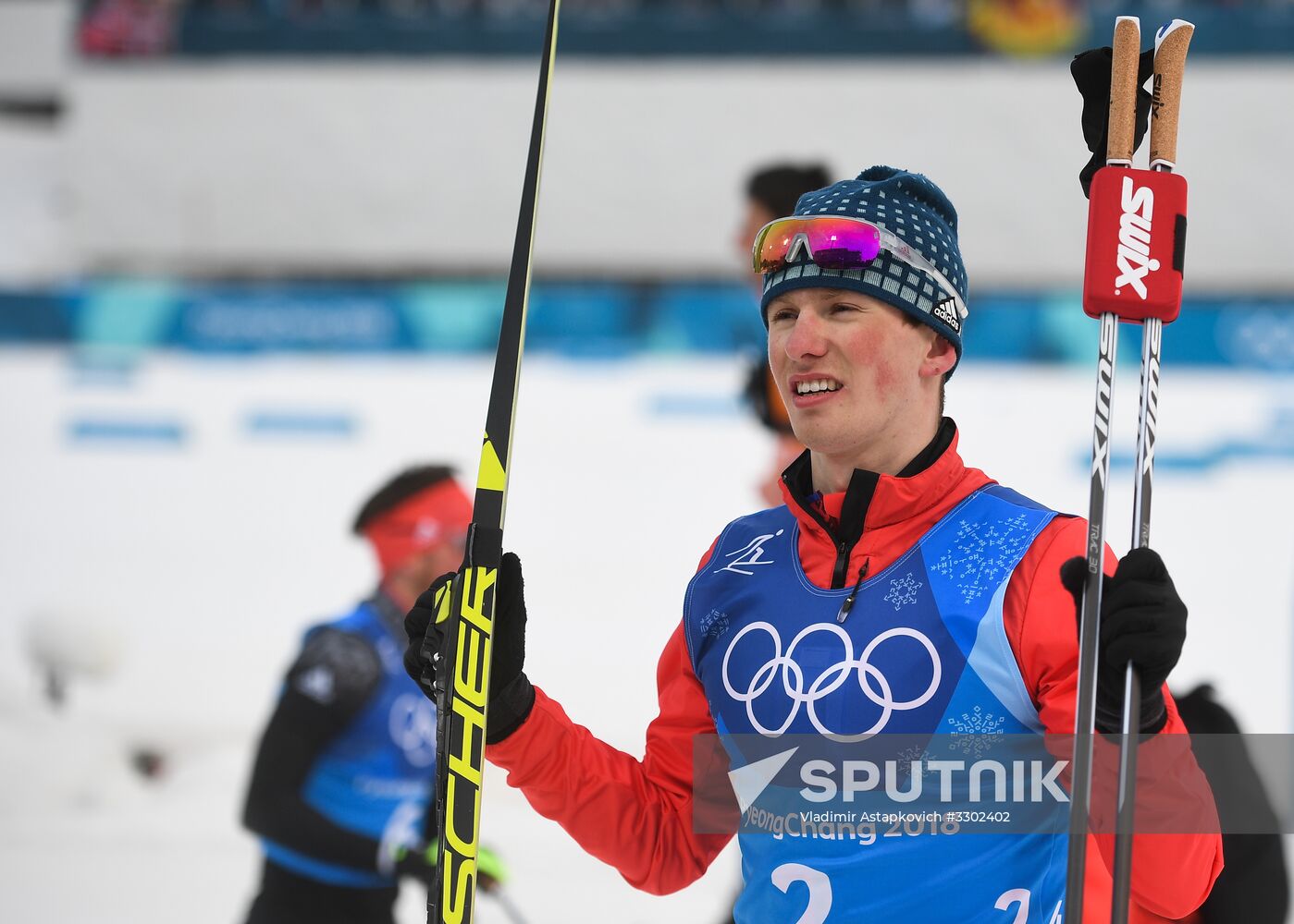 2018 Winter Olympics. Cross-country skiing. Men. Relay