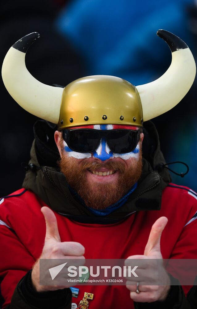 2018 Winter Olympics. Cross-country skiing. Men. Relay