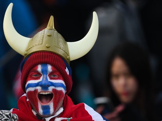 2018 Winter Olympics. Cross-country skiing. Men. Relay