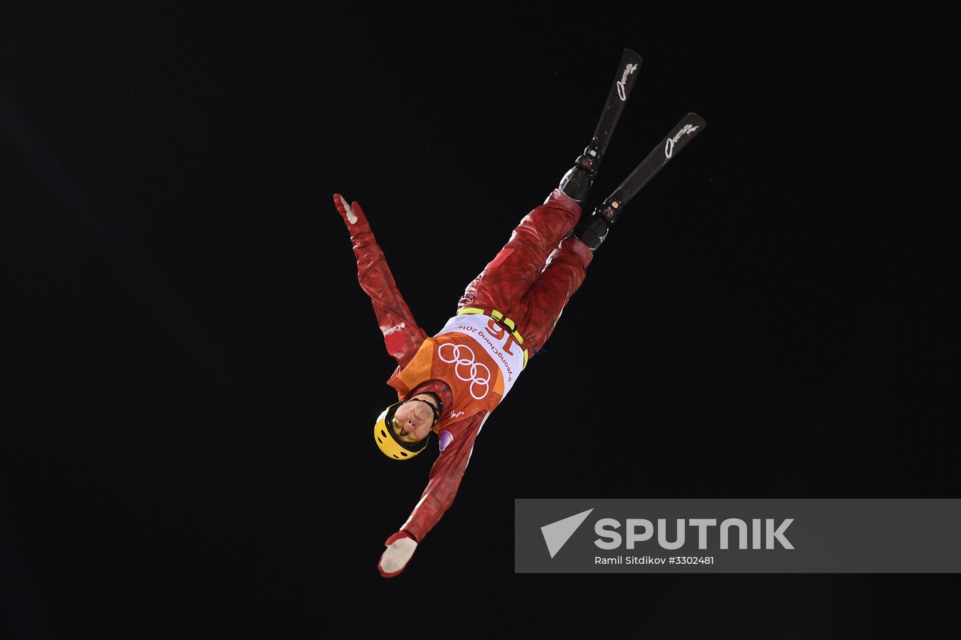 2018 Winter Olympics. Freestyle. Men. Aerials