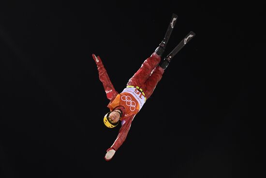 2018 Winter Olympics. Freestyle. Men. Aerials