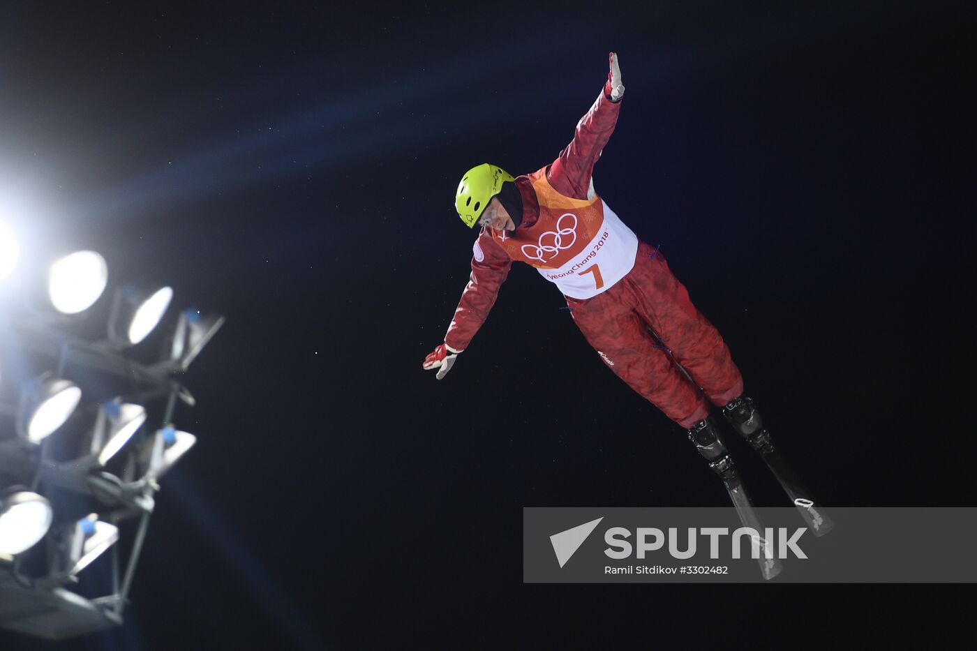 2018 Winter Olympics. Freestyle. Men. Aerials