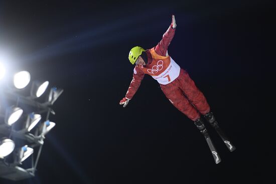 2018 Winter Olympics. Freestyle. Men. Aerials