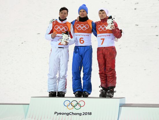2014 Winter Olympics. Freestyle skiing. Men. Aerials