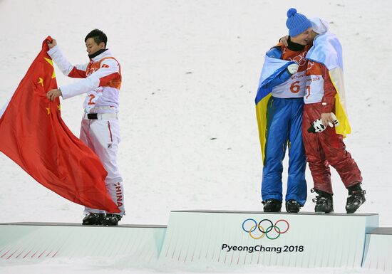 2014 Winter Olympics. Freestyle skiing. Men. Aerials
