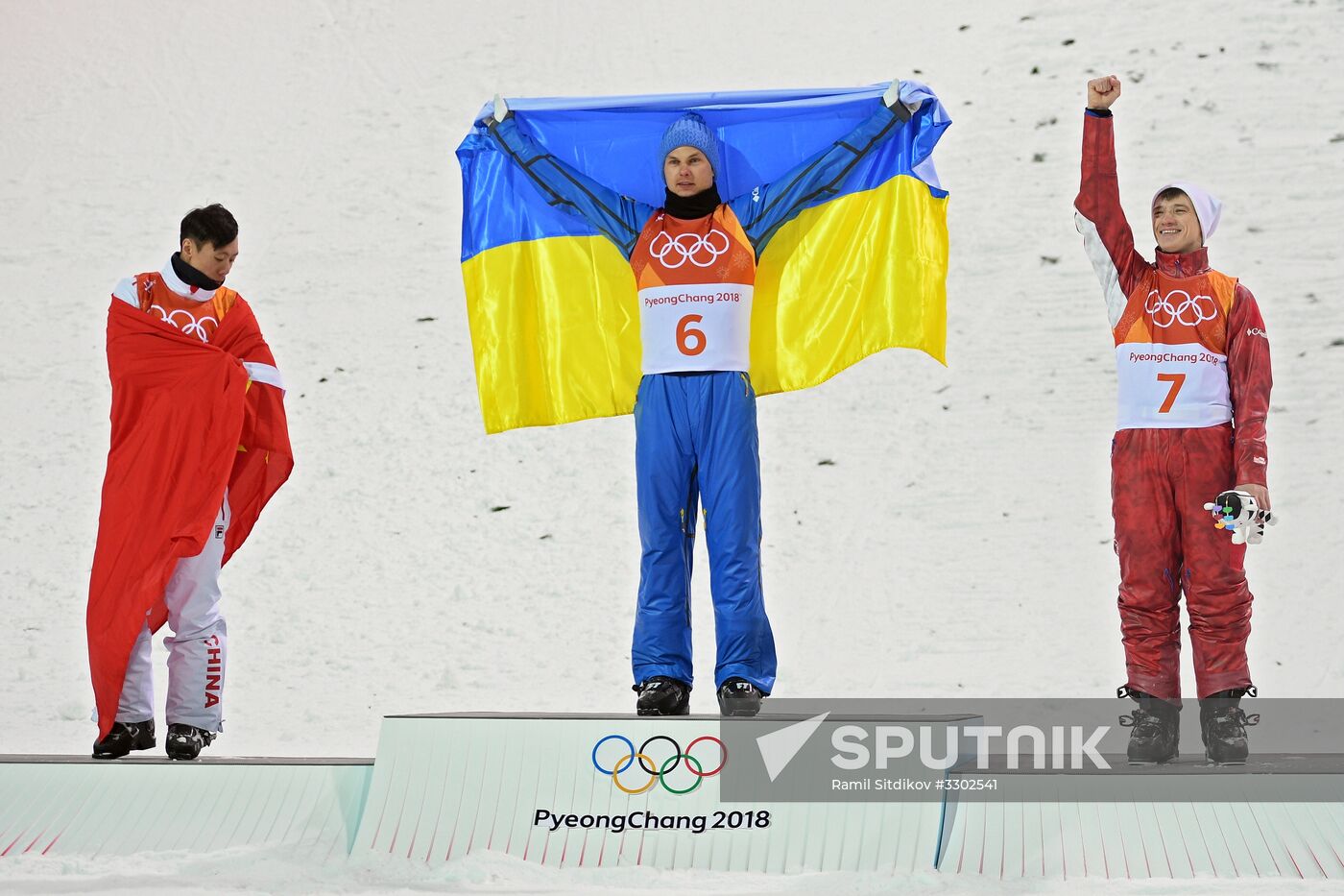 2014 Winter Olympics. Freestyle skiing. Men. Aerials