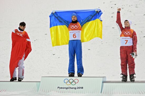2014 Winter Olympics. Freestyle skiing. Men. Aerials