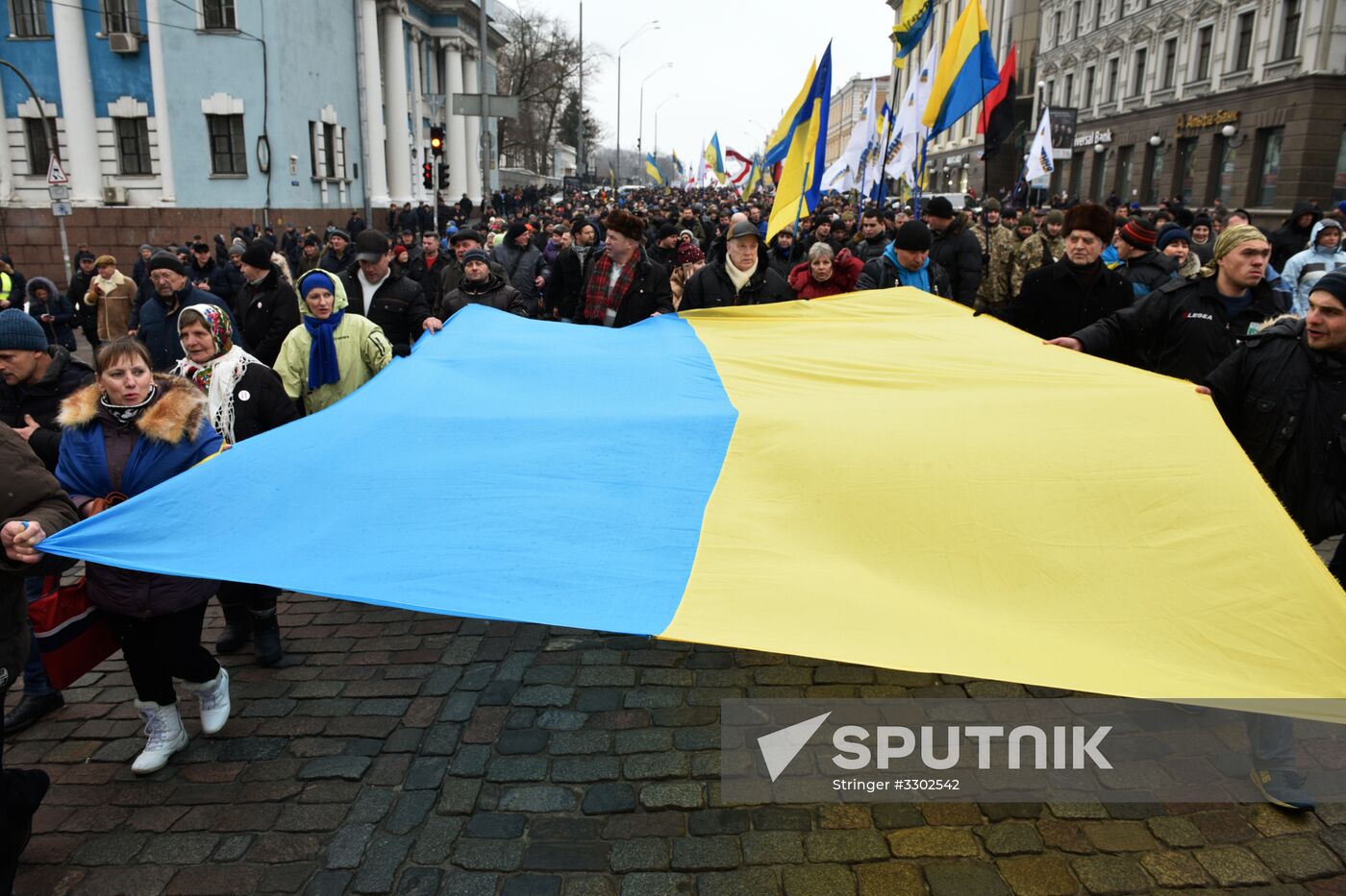 Saakashvili supporters in Kiev rally demanding Poroshenko's resignation