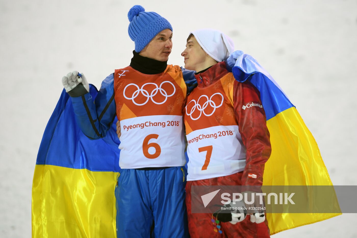 2014 Winter Olympics. Freestyle skiing. Men. Aerials