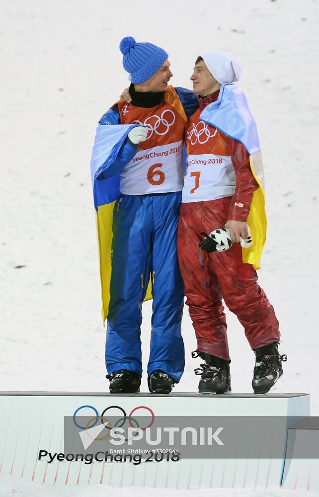 2014 Winter Olympics. Freestyle skiing. Men. Aerials