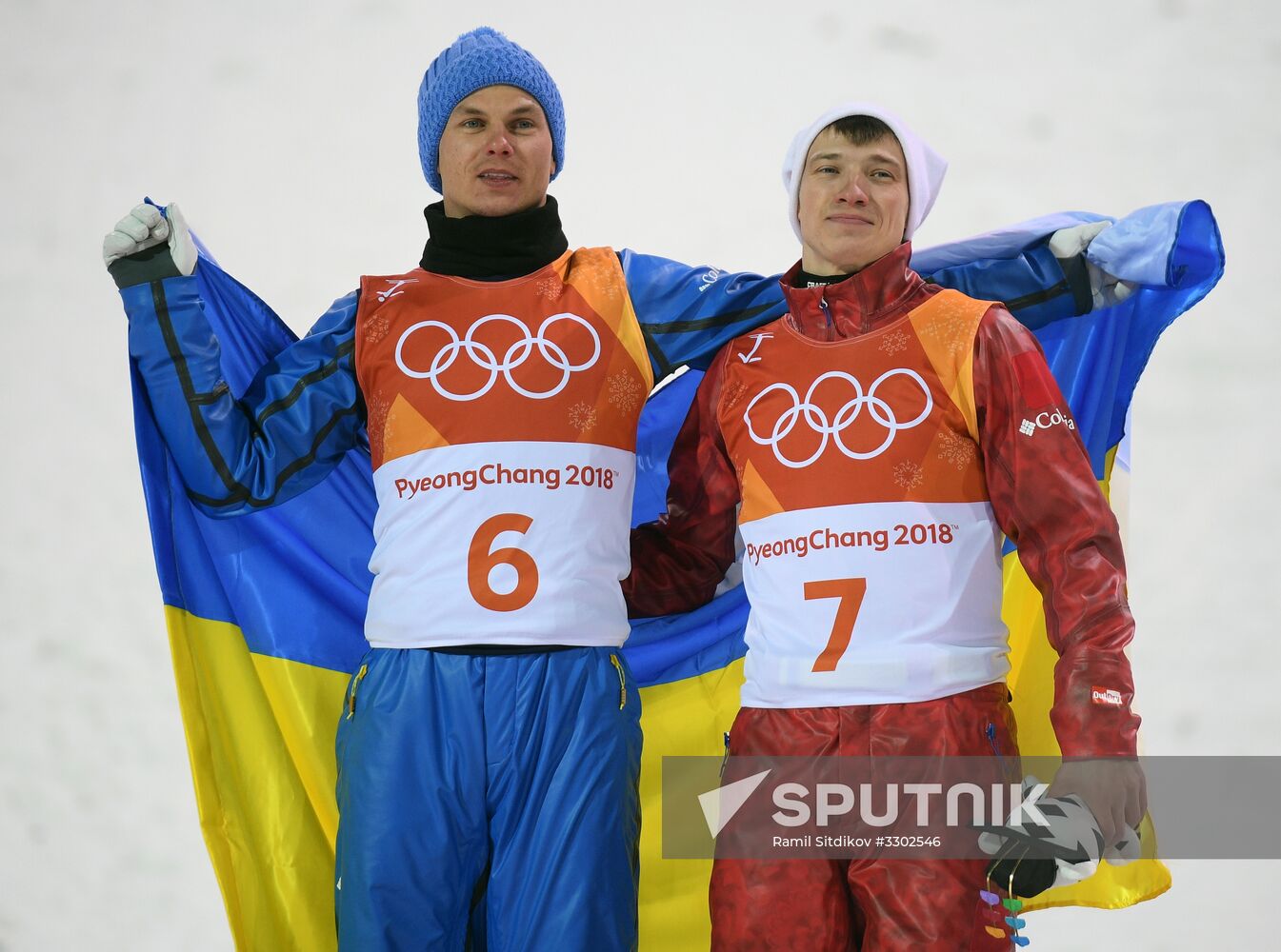 2014 Winter Olympics. Freestyle skiing. Men. Aerials