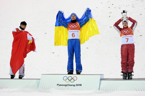 2014 Winter Olympics. Freestyle skiing. Men. Aerials