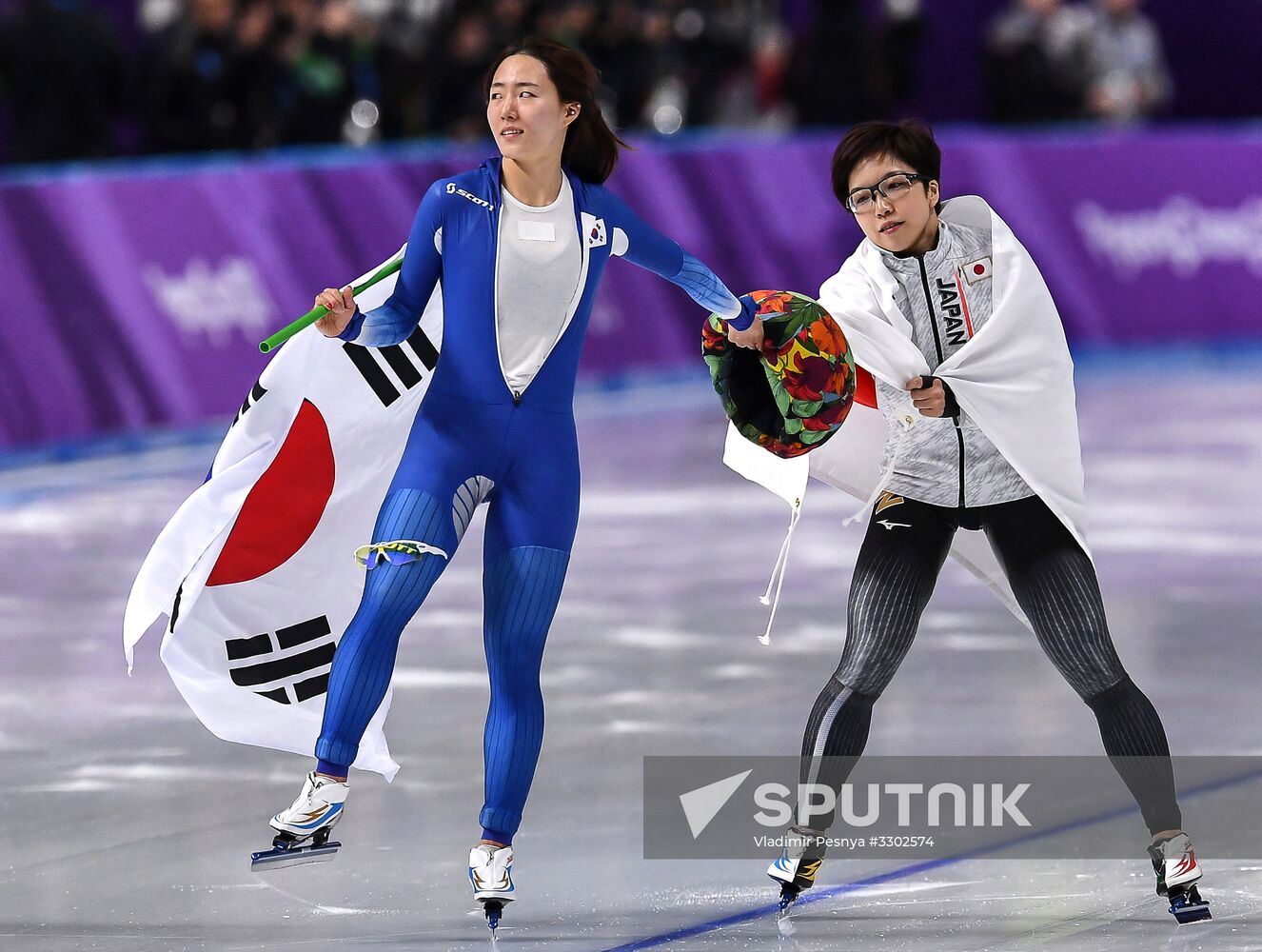 2018 Winter Olympics. Speed skating. Women. 500m