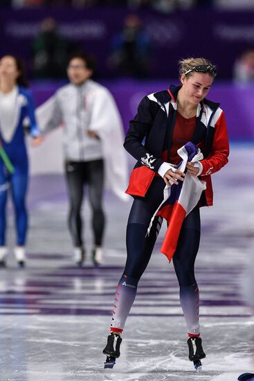 2018 Winter Olympics. Speed skating. Women. 500m