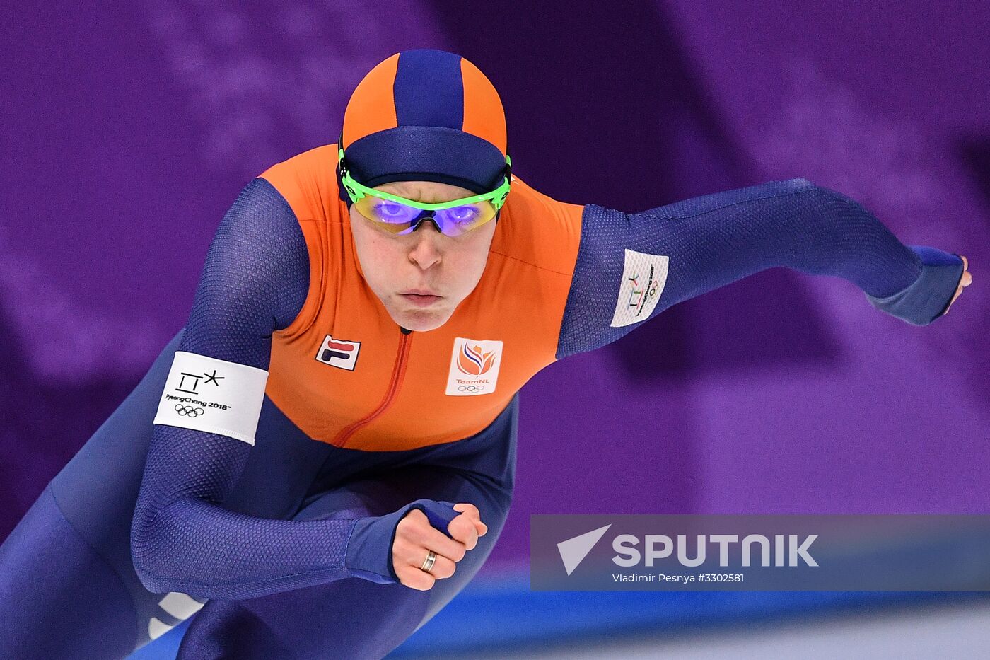 2018 Winter Olympics. Speed skating. Women. 500m