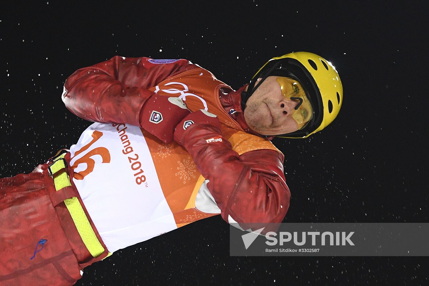 2014 Winter Olympics. Freestyle skiing. Men. Aerials