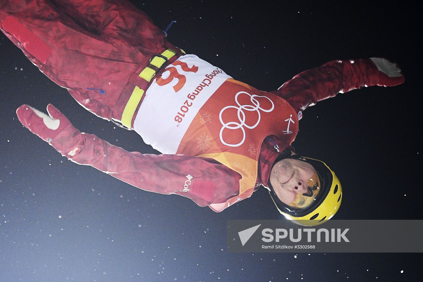 2014 Winter Olympics. Freestyle skiing. Men. Aerials