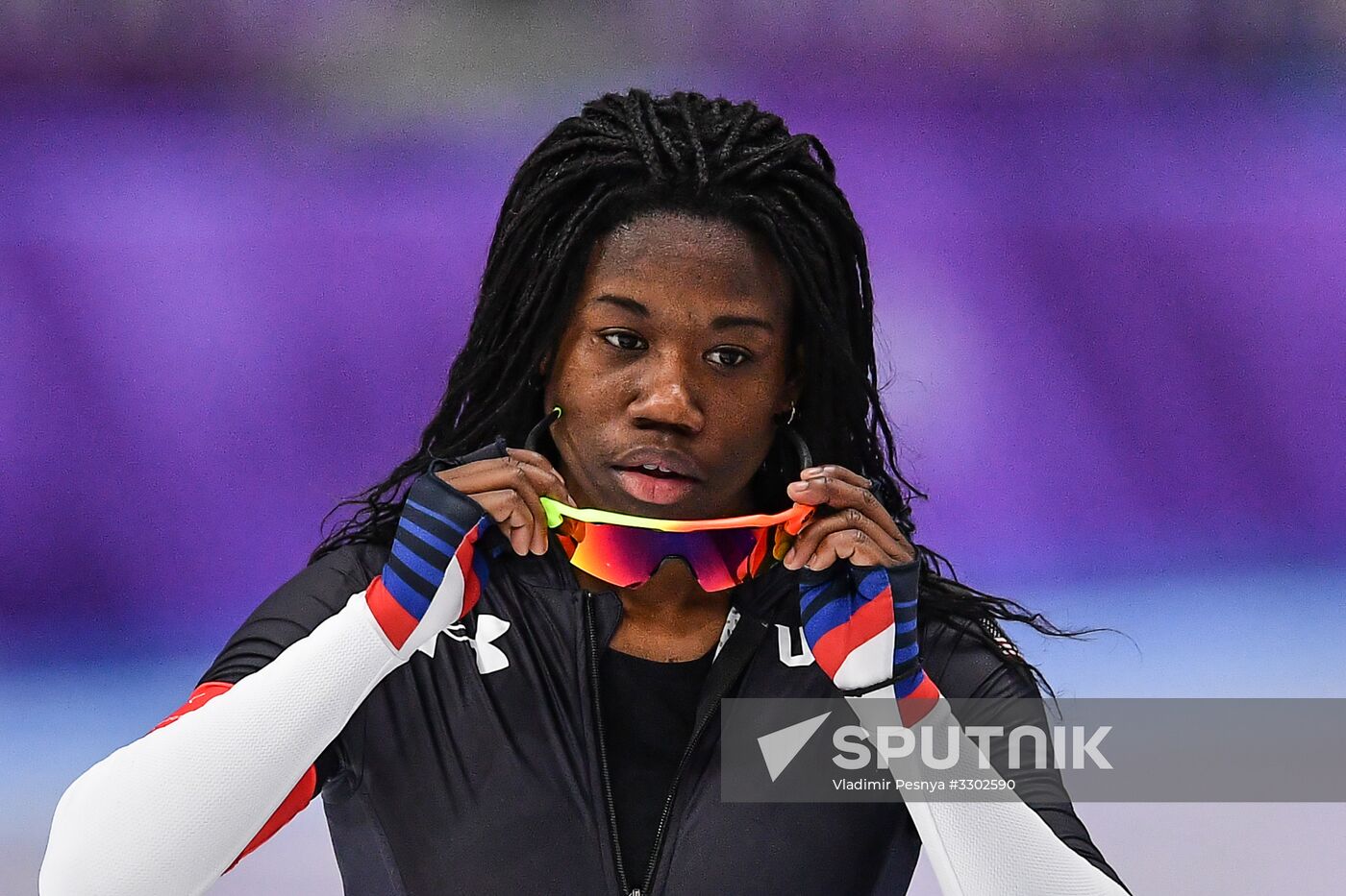 2018 Winter Olympics. Speed skating. Women. 500m