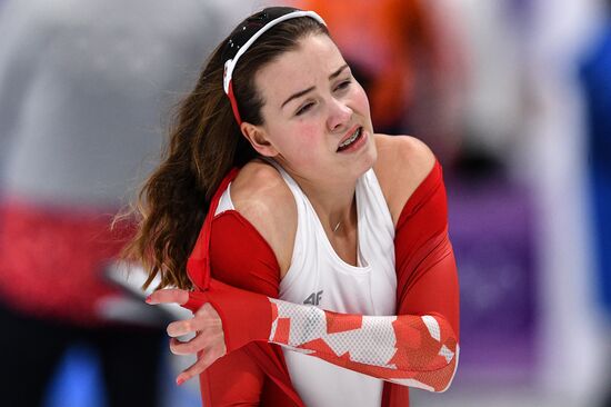 2018 Winter Olympics. Speed skating. Women. 500m