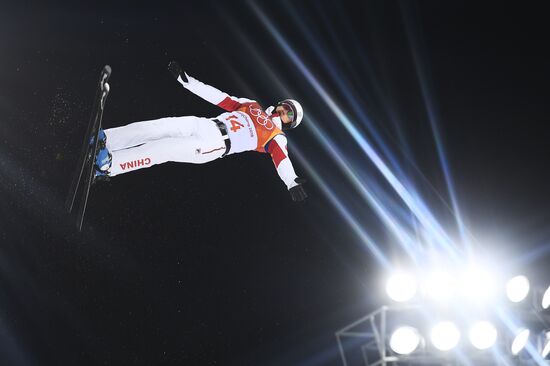 2018 Winter Olympics. Freestyle. Men. Aerials