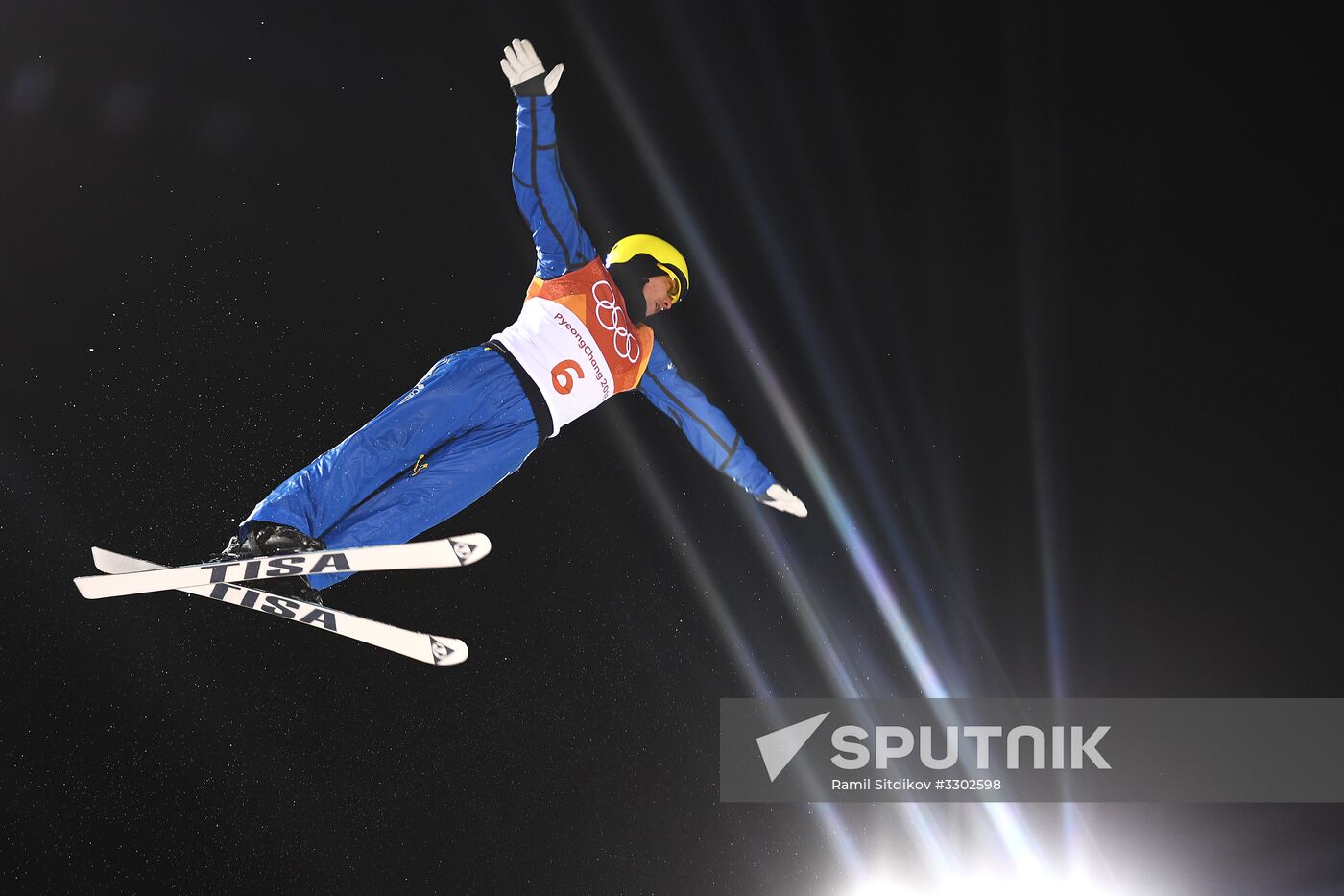 2018 Winter Olympics. Freestyle. Men. Aerials